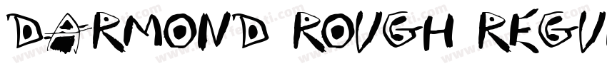 Darmond Rough Regula字体转换